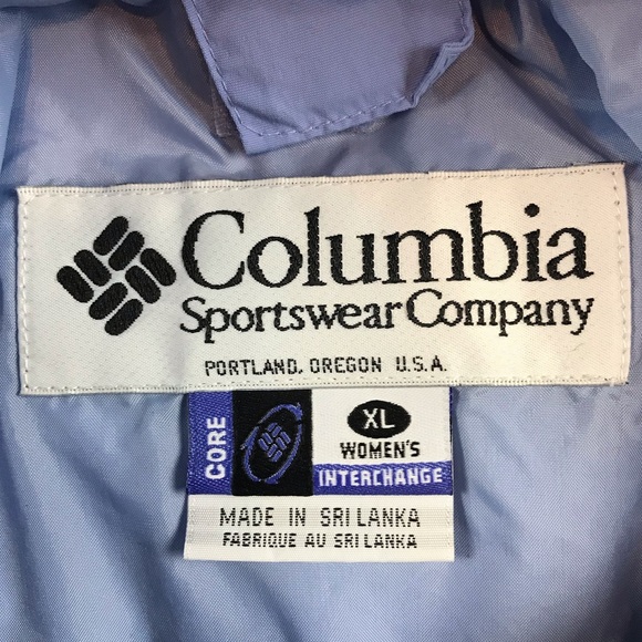 Columbia Sportswear Company Bugaboo Women’s Baby Blue 2-N-1 Winter Jacket Sz XL - Picture 5 of 13